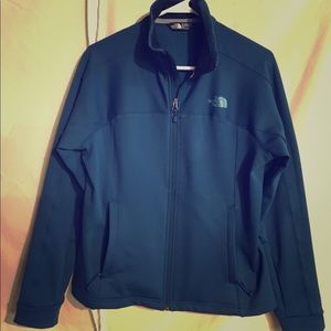 The North Face blue fleece zip up